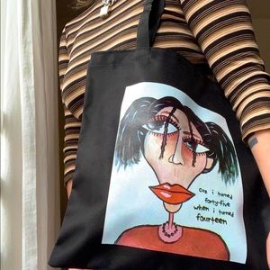 90s Style Gina Young Tote Bag